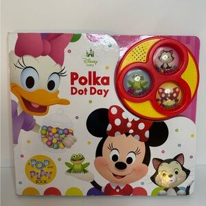 Disney Baby Polka Dot Day Pop and Play Book - Minnie Mouse & Daisy